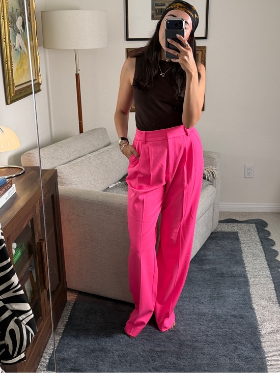 Favorite Daughter Pants - Favorite Daughter The Favorite High-Waisted Pleated Pants